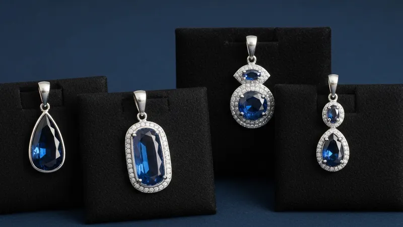 Les différents types de pendentif saphir : guide pour choisir le vôtre