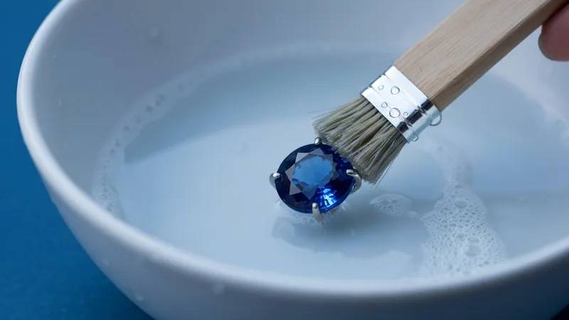 Nettoyer un saphir : méthodes simples et efficaces