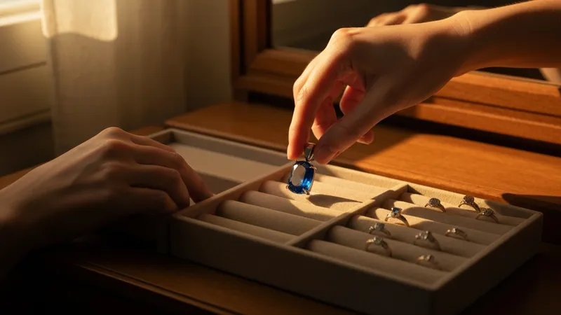 Ranger un pendentif : les meilleures solutions